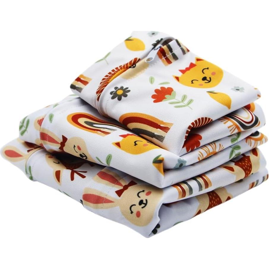 Bolsa de Pañales Impermeable ASENAPPY 3pcs Reutilizable