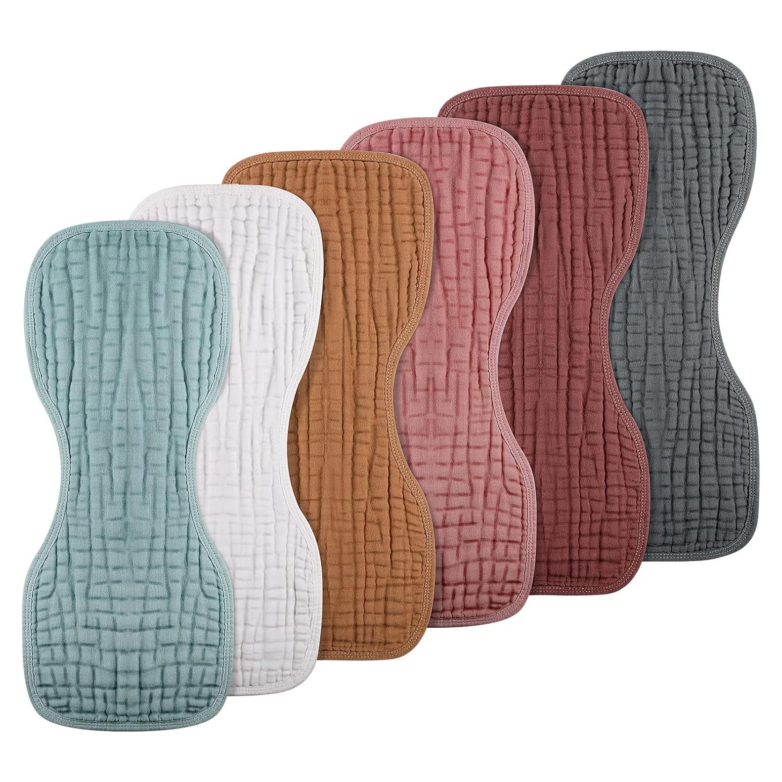 Pañales de Muselina Frienda 6 Piezas 22x50 cm Colorido