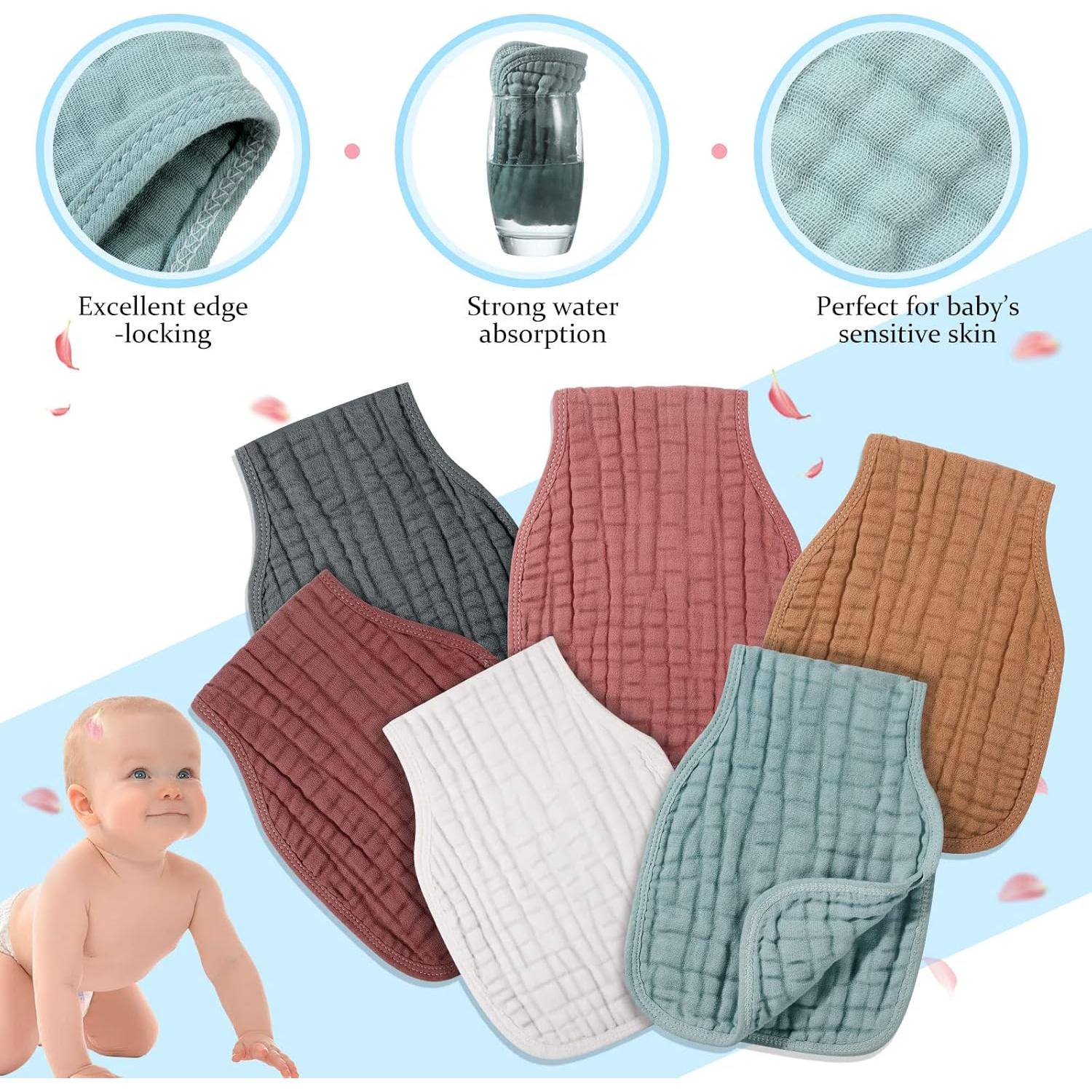 Pañales de Muselina Frienda 6 Piezas 22x50 cm Colorido