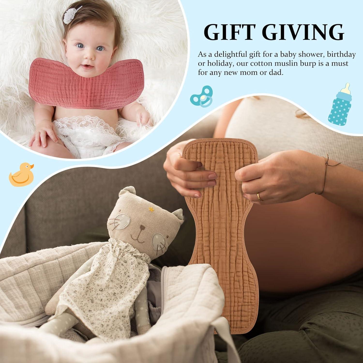 Pañales de Muselina Frienda 6 Piezas 22x50 cm Colorido