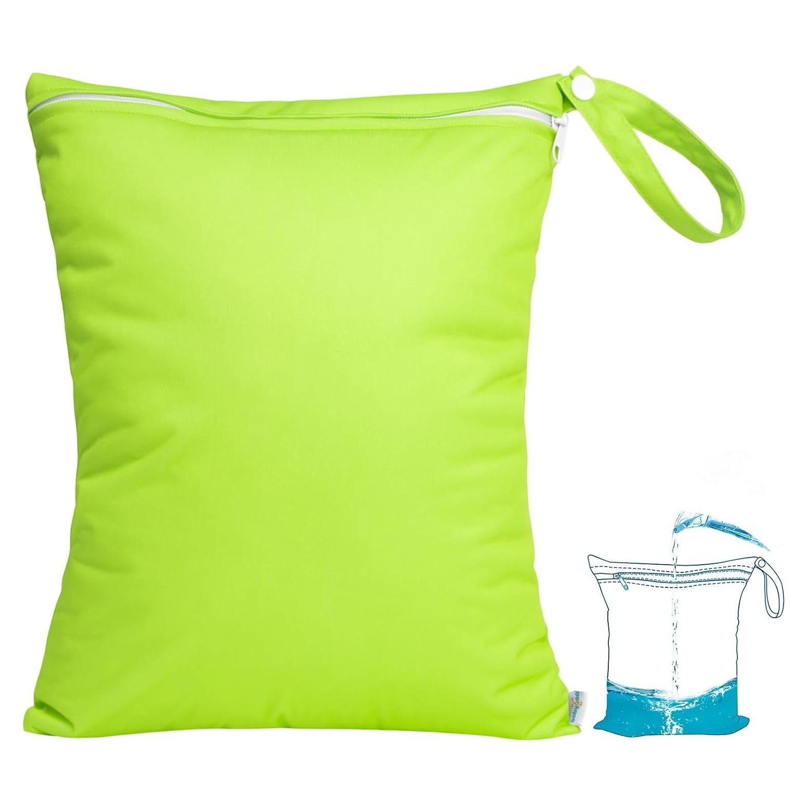 Bolsa Impermeable Húmeda y Seca Babygoal Verde 36x30cm
