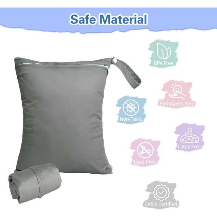 Bolsa Impermeable Húmeda y Seca Babygoal Verde 36x30cm