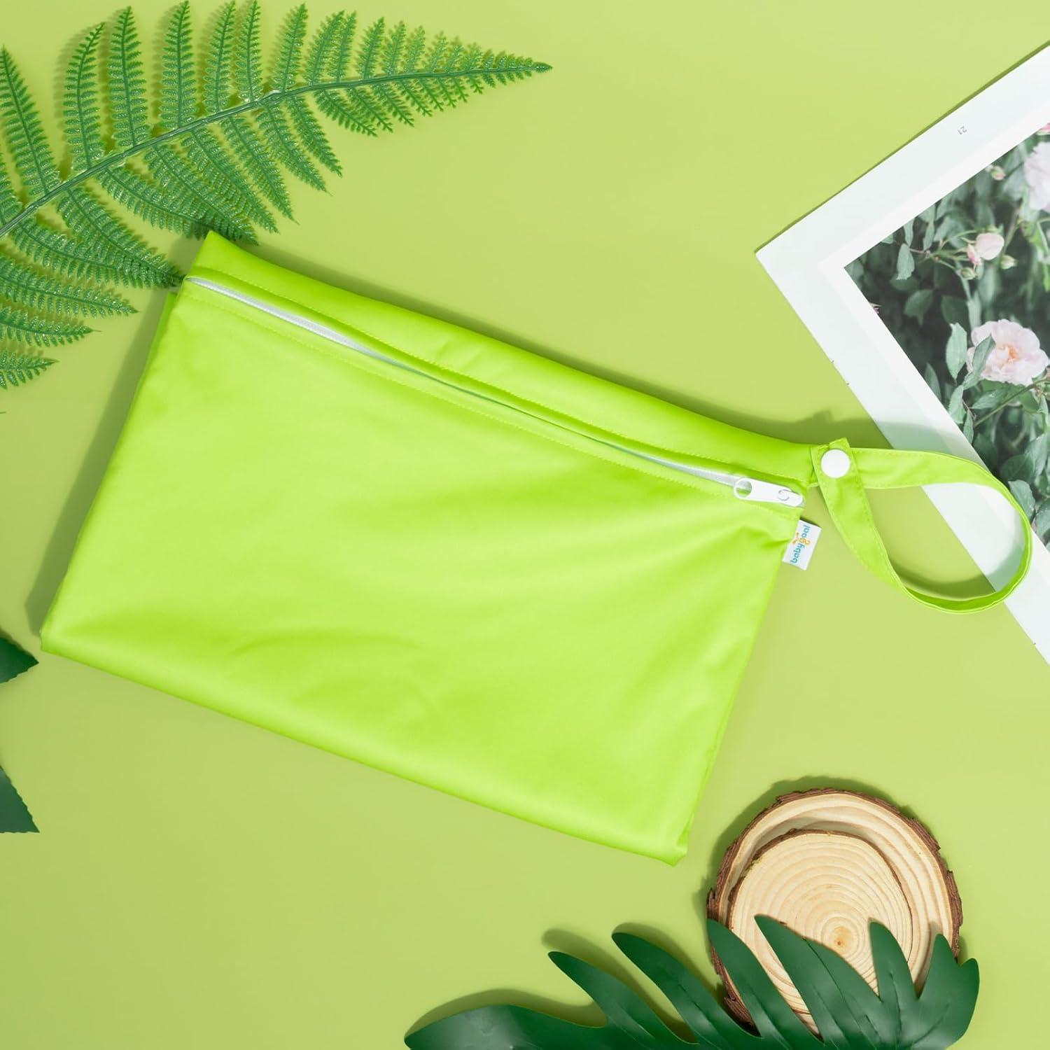 Bolsa Impermeable Húmeda y Seca Babygoal Verde 36x30cm