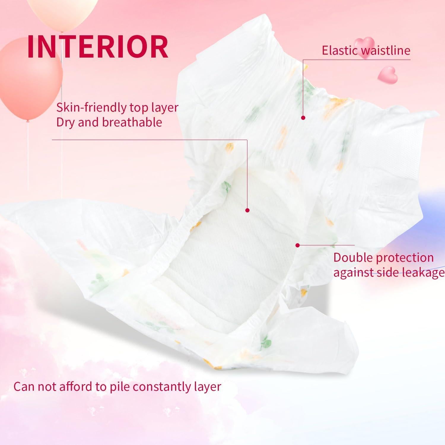 Ropa de Muñeca Reborn 6 Piezas Pañales Reutilizables 17-22"