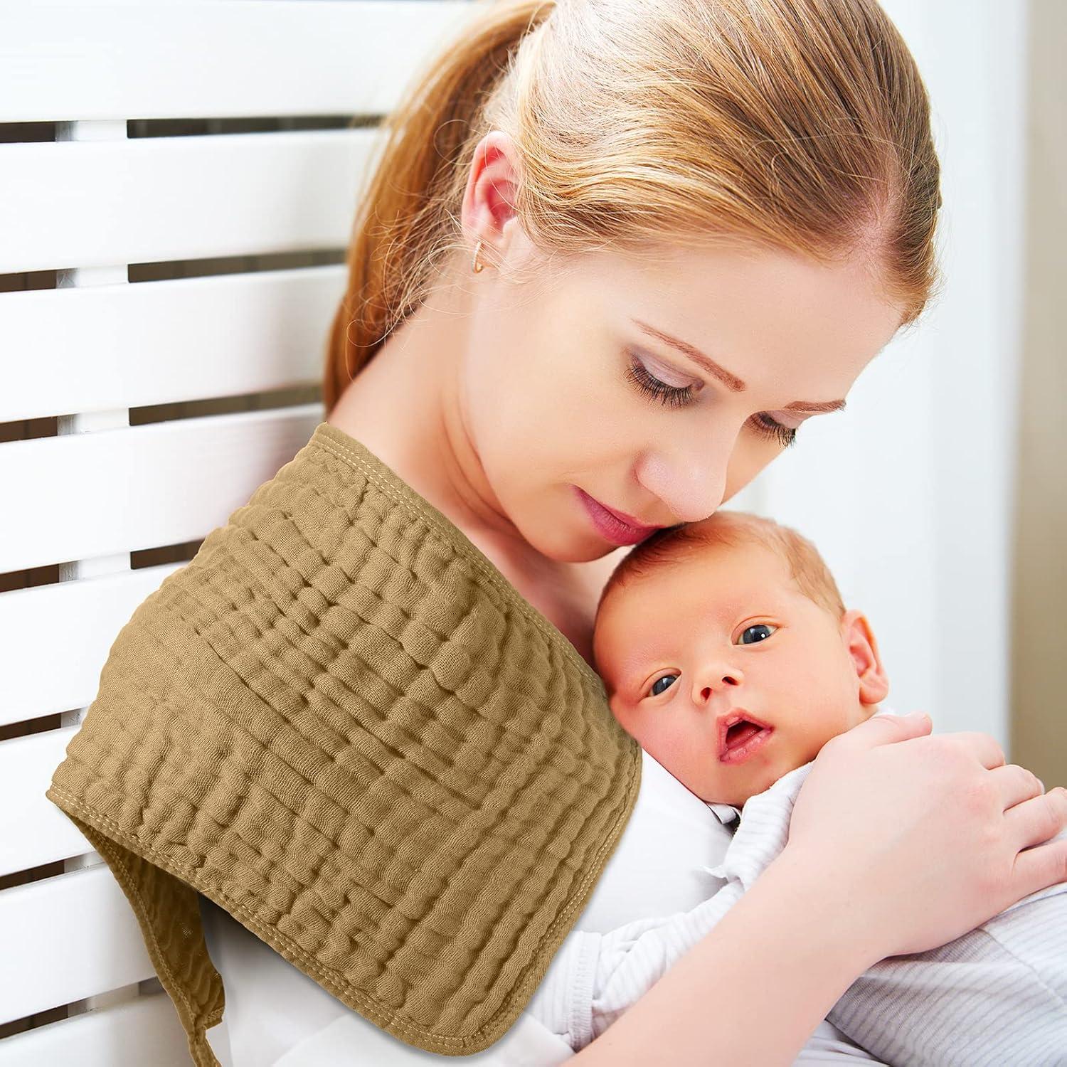 8 Paquetes de Pañales de Muselina Remagr 25x50 cm Algodón