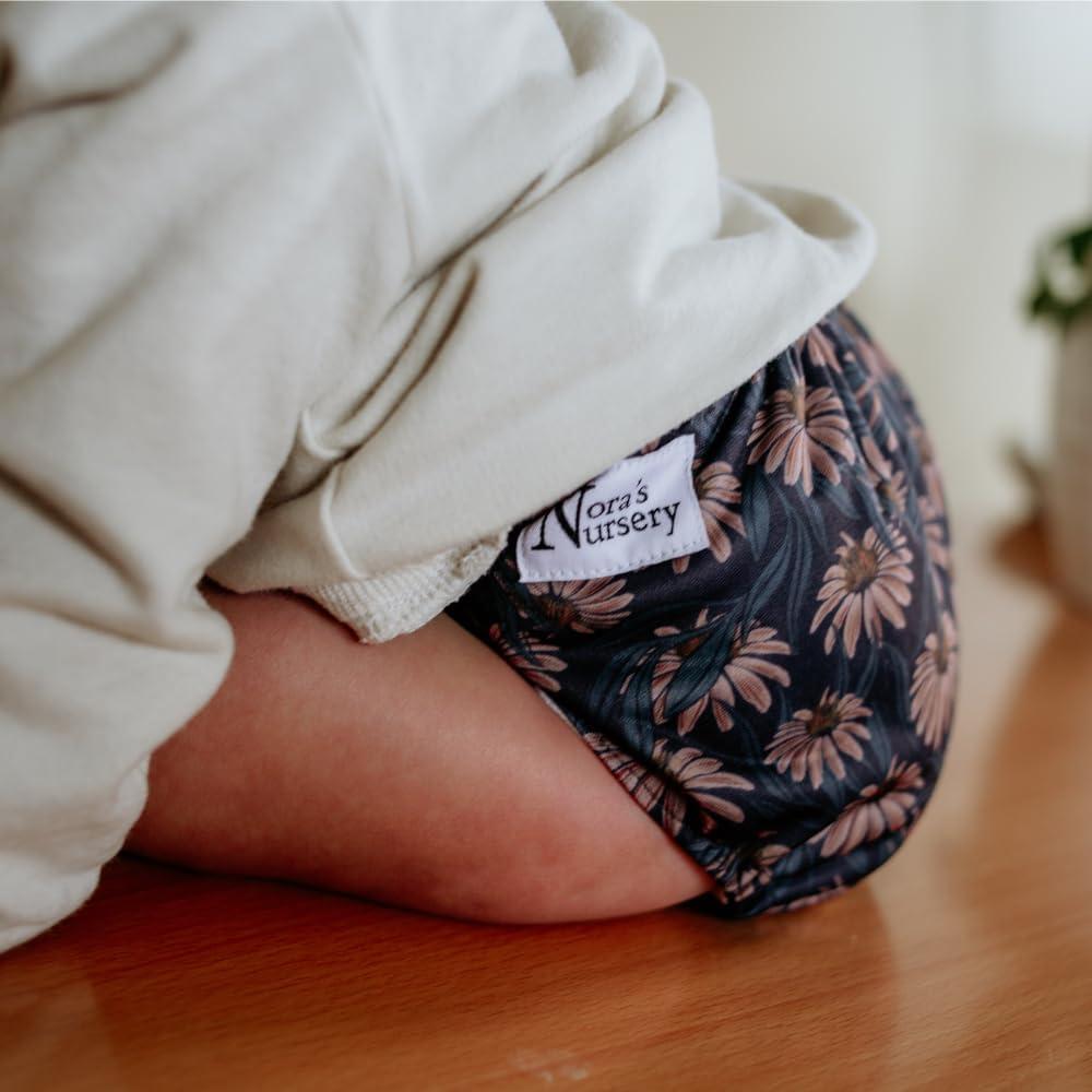Paquete de 7 Pañales de Tela Nora's Nursery - Talla Única, Dahlia