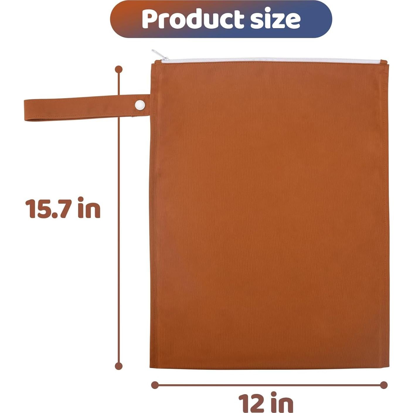 2 Bolsas de Tela Impermeables Eaxin para Pañales Reutilizables