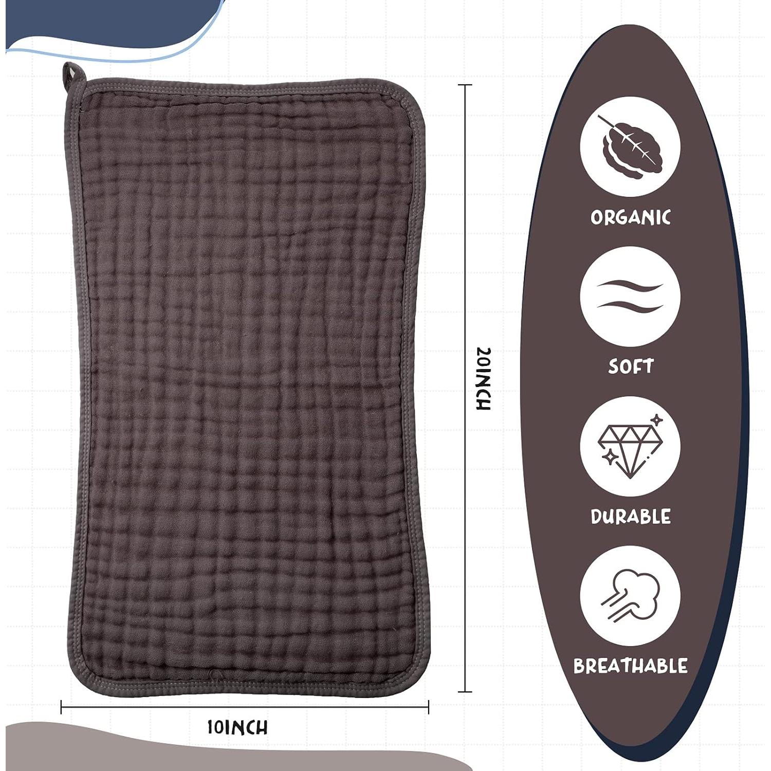 Paquete de 6 Pañales de Muselina Irenare para Eructos 50.8x25.4cm