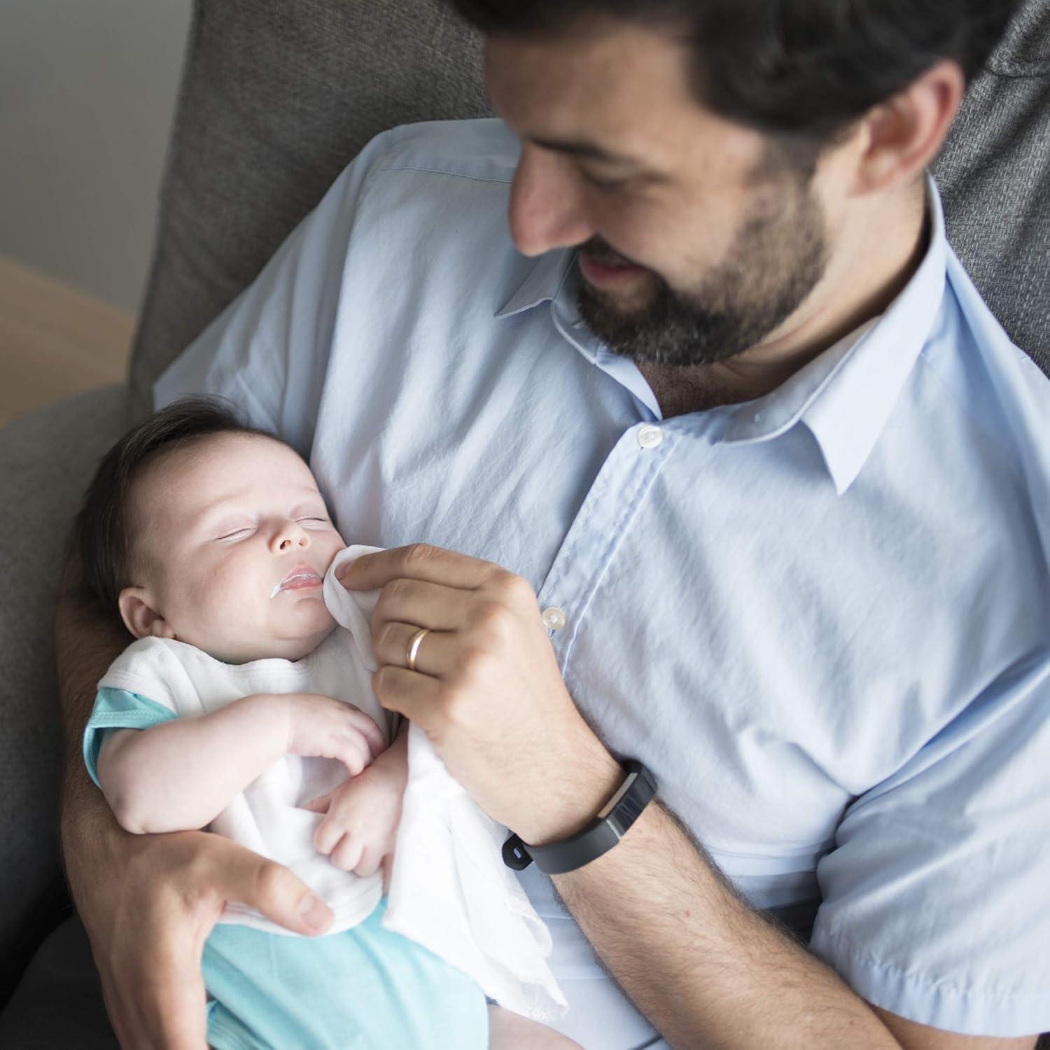 Paños de Muselina Reutilizables Green Sprouts 5 Paquete Rosa