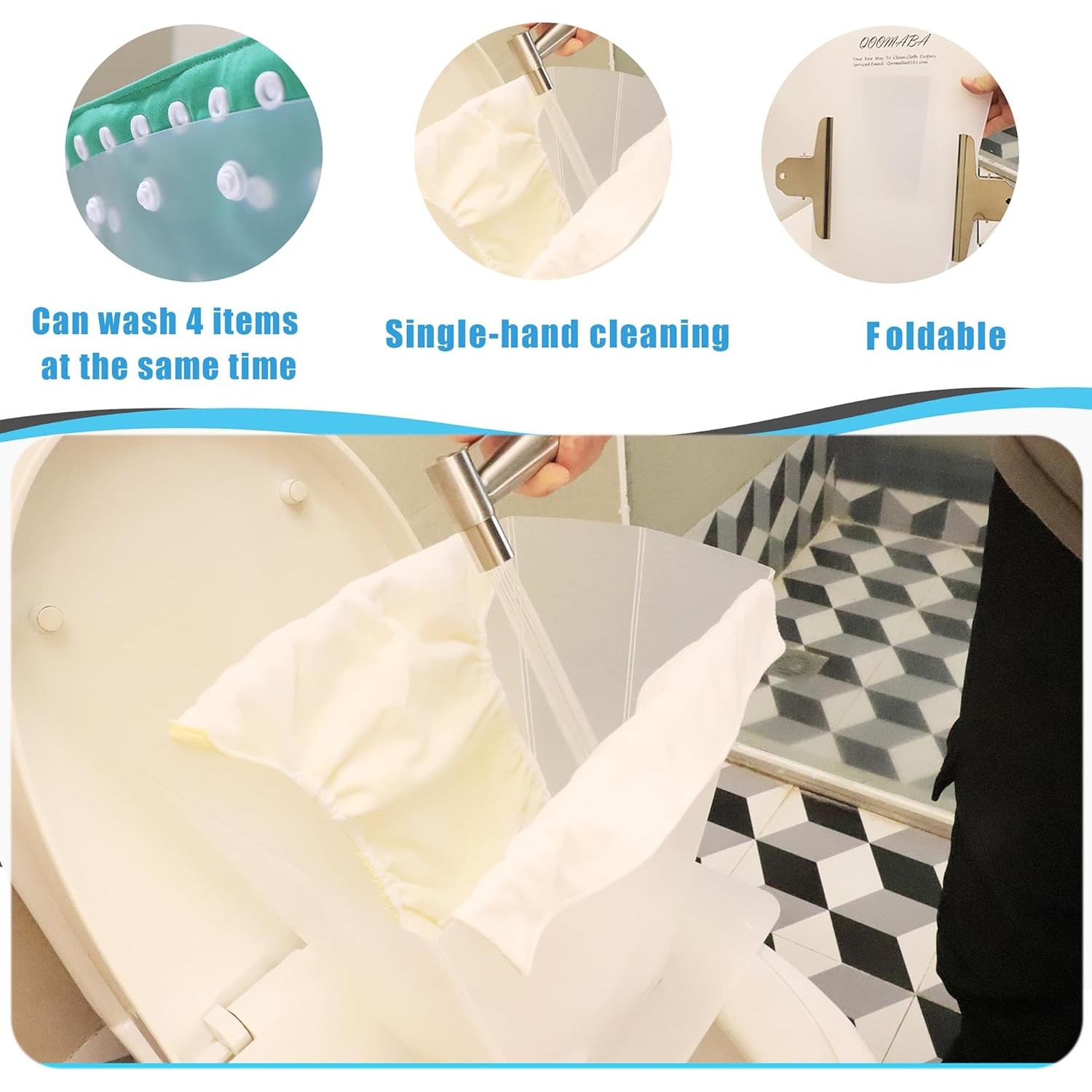 Escudo Antisalpicaduras Rociador de Pañales de Tela GCY-A-0101