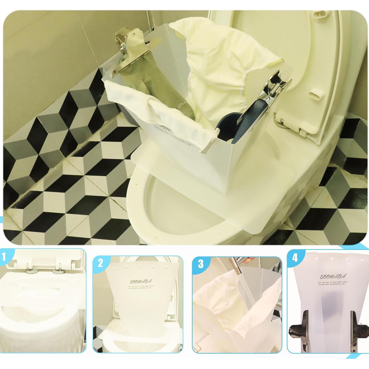 Escudo Antisalpicaduras Rociador de Pañales de Tela GCY-A-0101