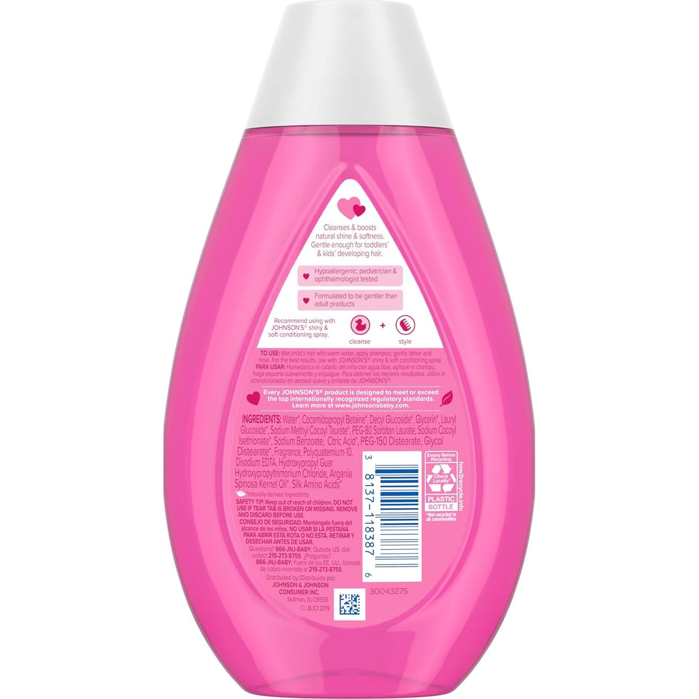 Champú Johnson's Kids Brillante y Suave 403.6 ml Sin Lagrimas