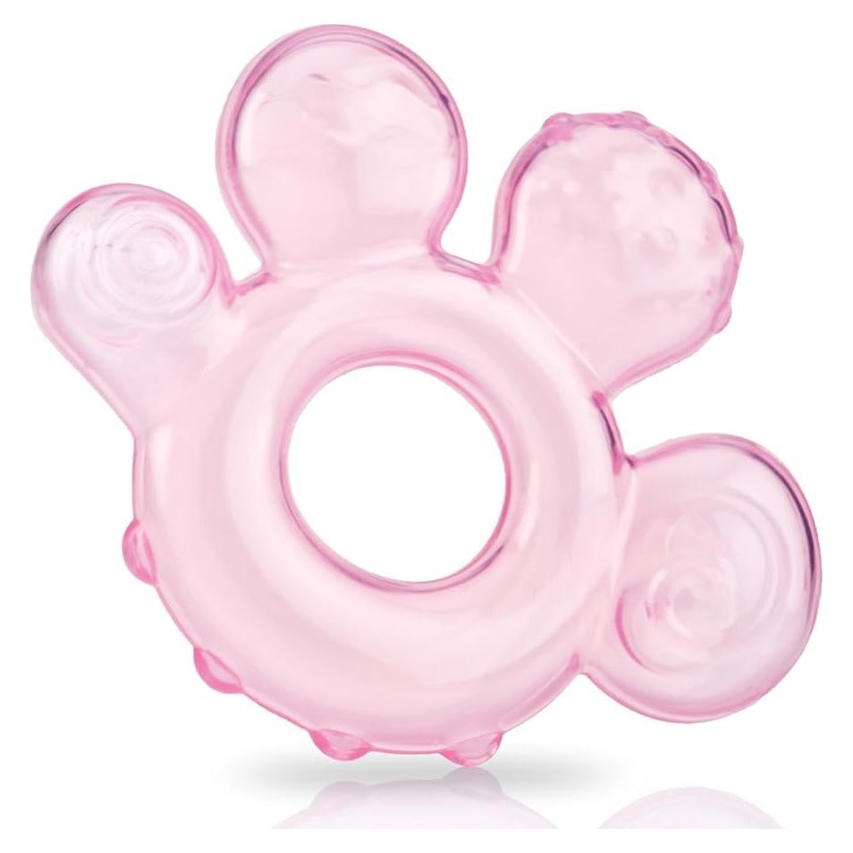 Mordedor de Mano Nuby IcyBite 0-3 Meses Gel Texturizado