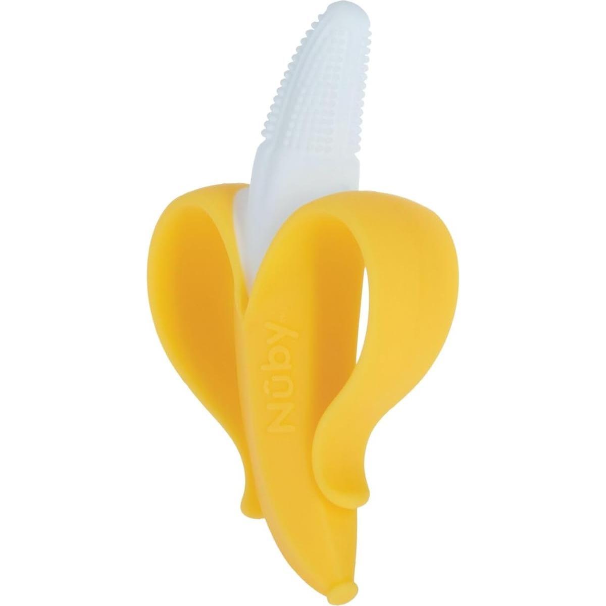 Nuby NanaNubs Cepillo Masajeador y Mordedor para Bebés 3+ Meses