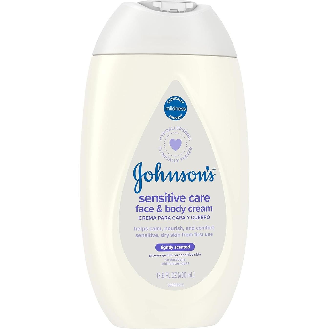 Crema Hidratante Diaria Johnson's Baby Sensitive Care 403.6 ml
