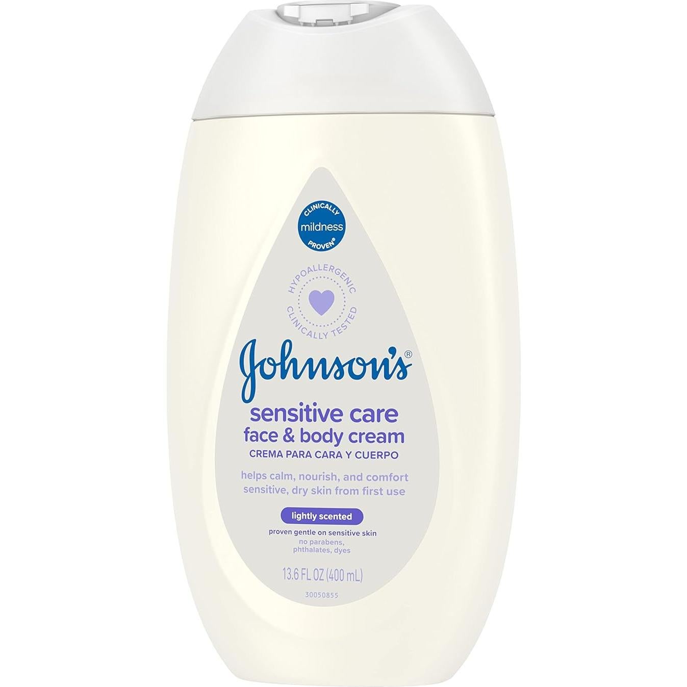 Crema Hidratante Diaria Johnson's Baby Sensitive Care 403.6 ml