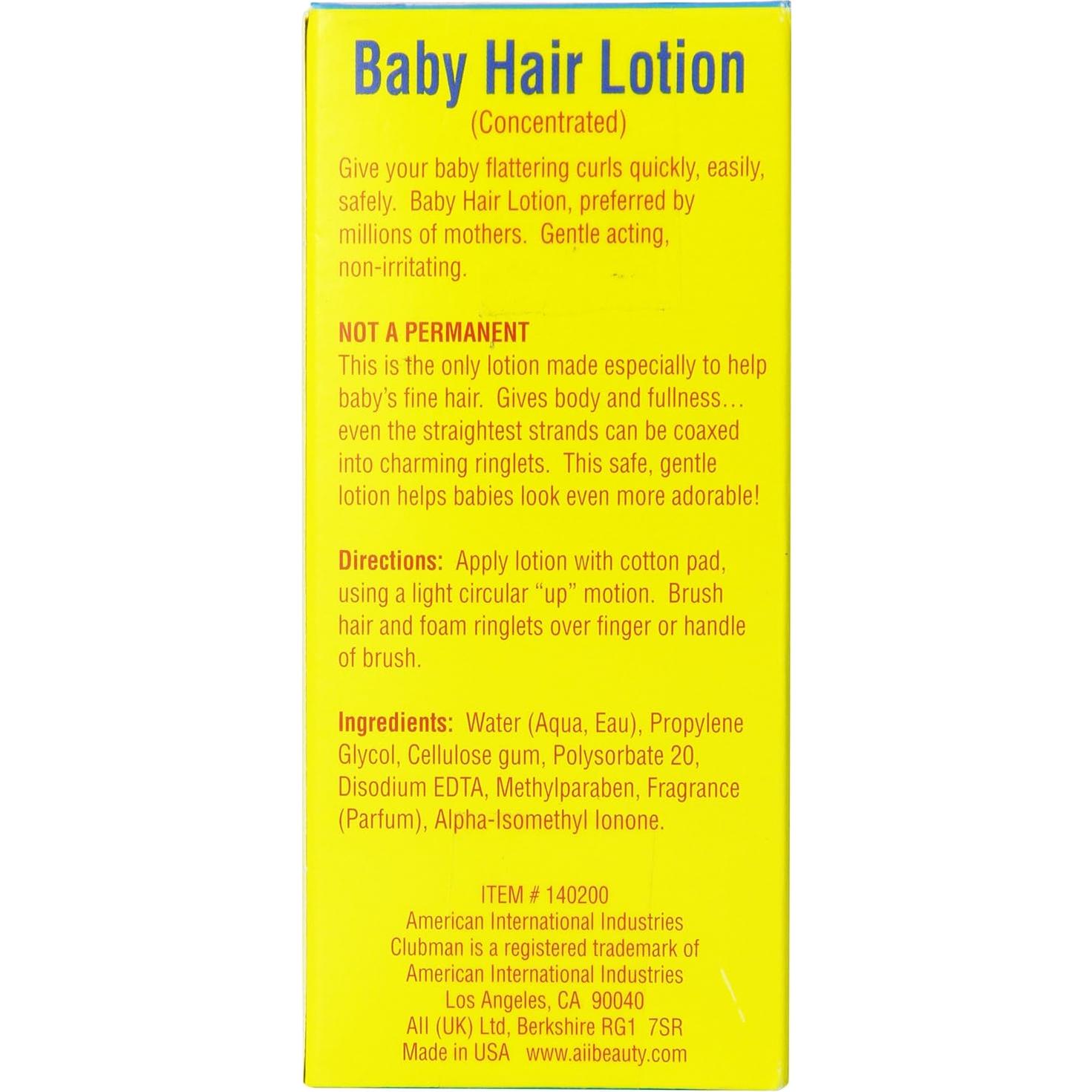 Loción para Cabello de Bebé Loción Suave 59 ml