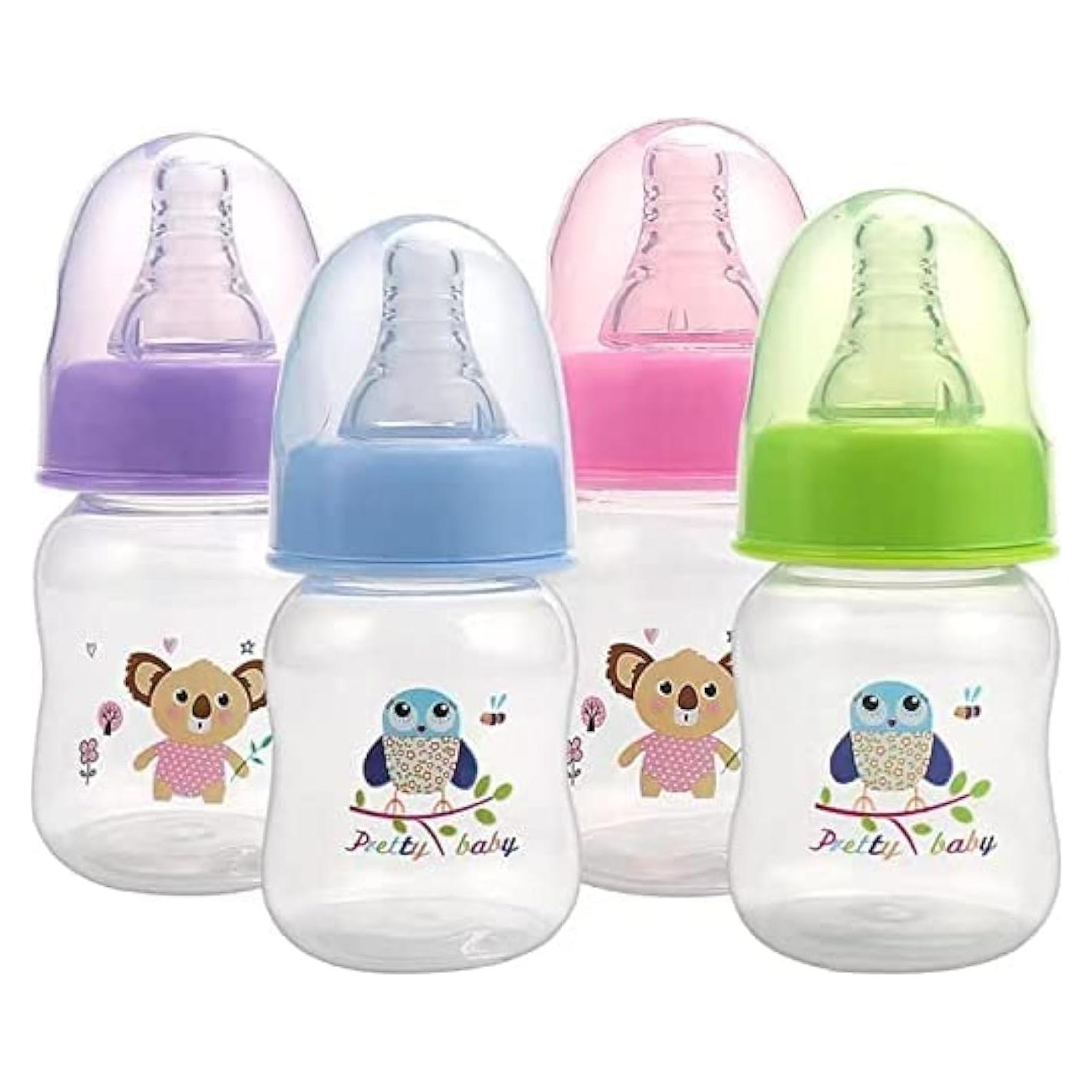 Botellas Anticólicas Bebé Bonito 60ml Paquete de 4 BPA Free