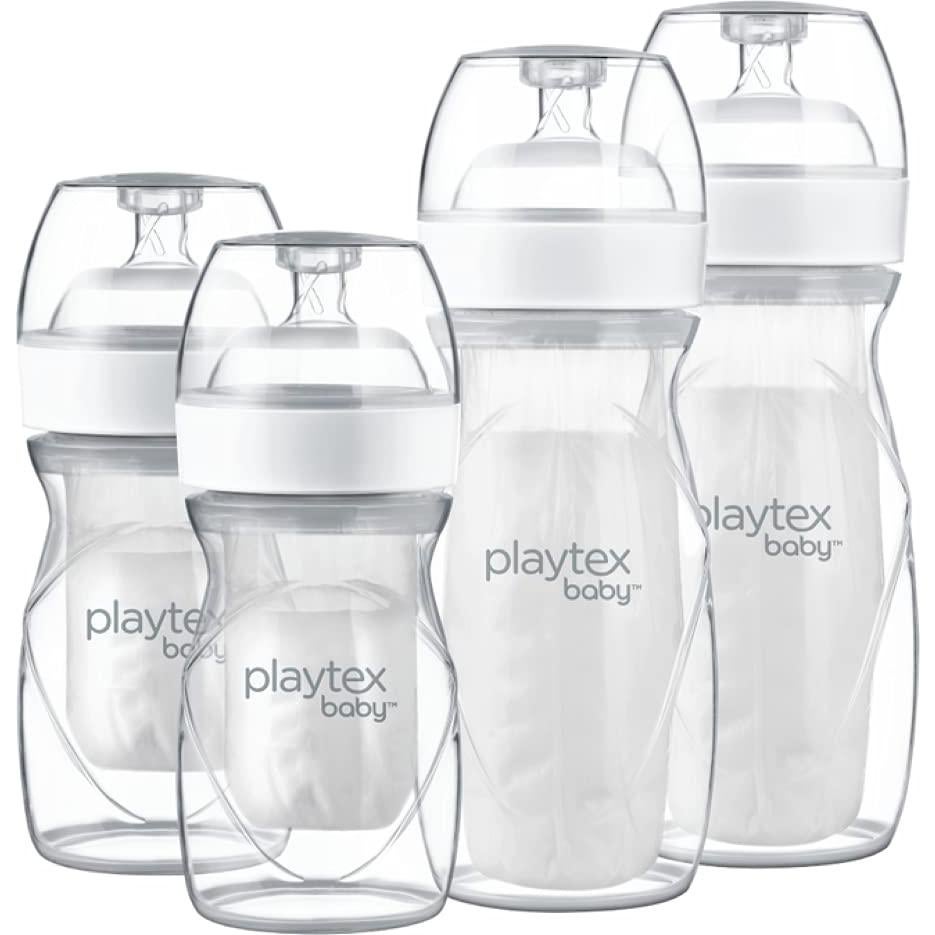 Juego de Biberones Anti-Cólicos Playtex Baby Nurser 4 Pzs
