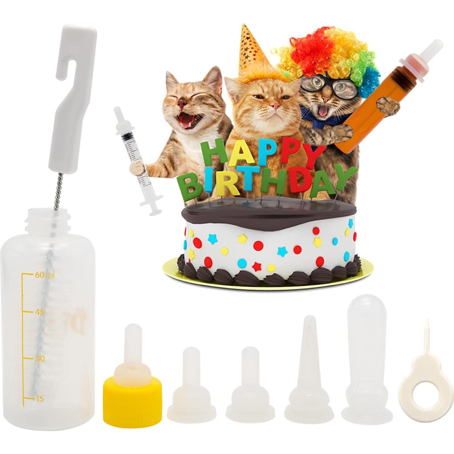 Botella de Alimentación para Cachorros y Gatitos 60ml LAOMA