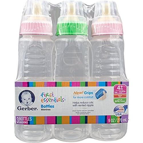 Biberón Ventilado Gerber Primer Esencial 3 Unidades BPA Free