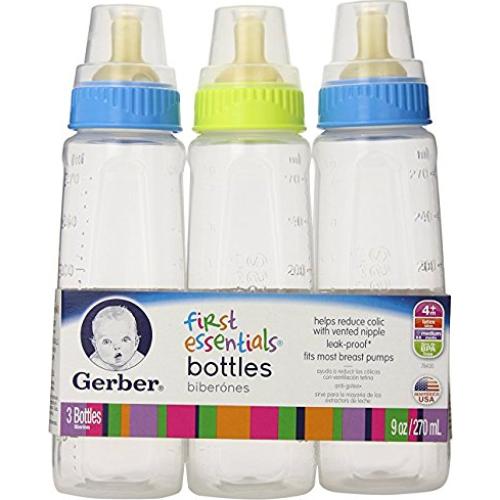Biberón Ventilado Gerber Primer Esencial 3 Unidades BPA Free