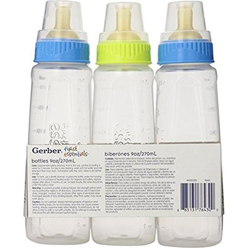 Biberón Ventilado Gerber Primer Esencial 3 Unidades BPA Free