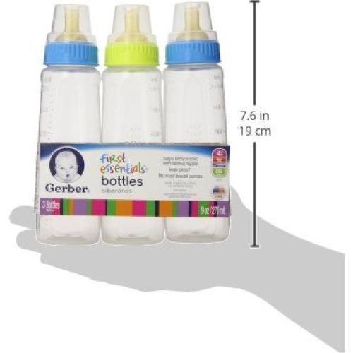 Biberón Ventilado Gerber Primer Esencial 3 Unidades BPA Free