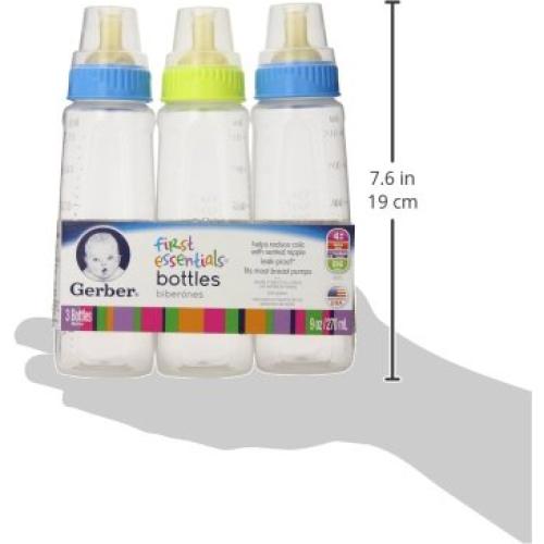 Biberón Ventilado Gerber Primer Esencial 3 Unidades BPA Free
