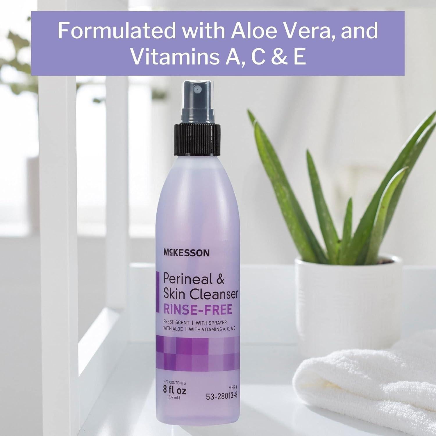 Jabón Perineal Sin Enjuague McKesson 227 g con Aloe Vera