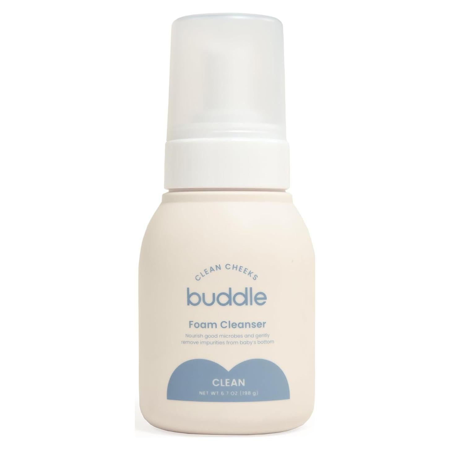 Limpiador Espumoso Clean Cheeks para Bebés 190g Sin Enjuague