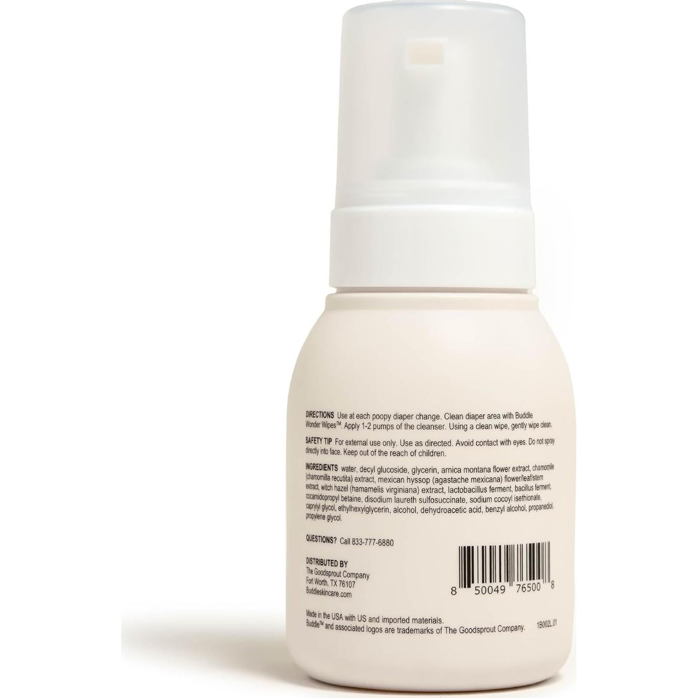 Limpiador Espumoso Clean Cheeks para Bebés 190g Sin Enjuague