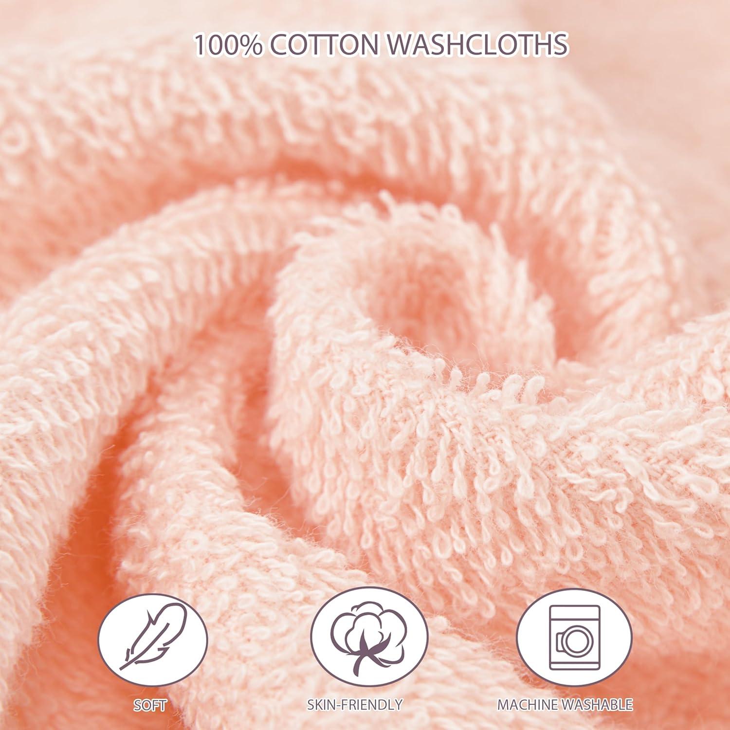 Toallitas para Bebés 100% Algodón BEBE FAVOUR - Paquete de 6