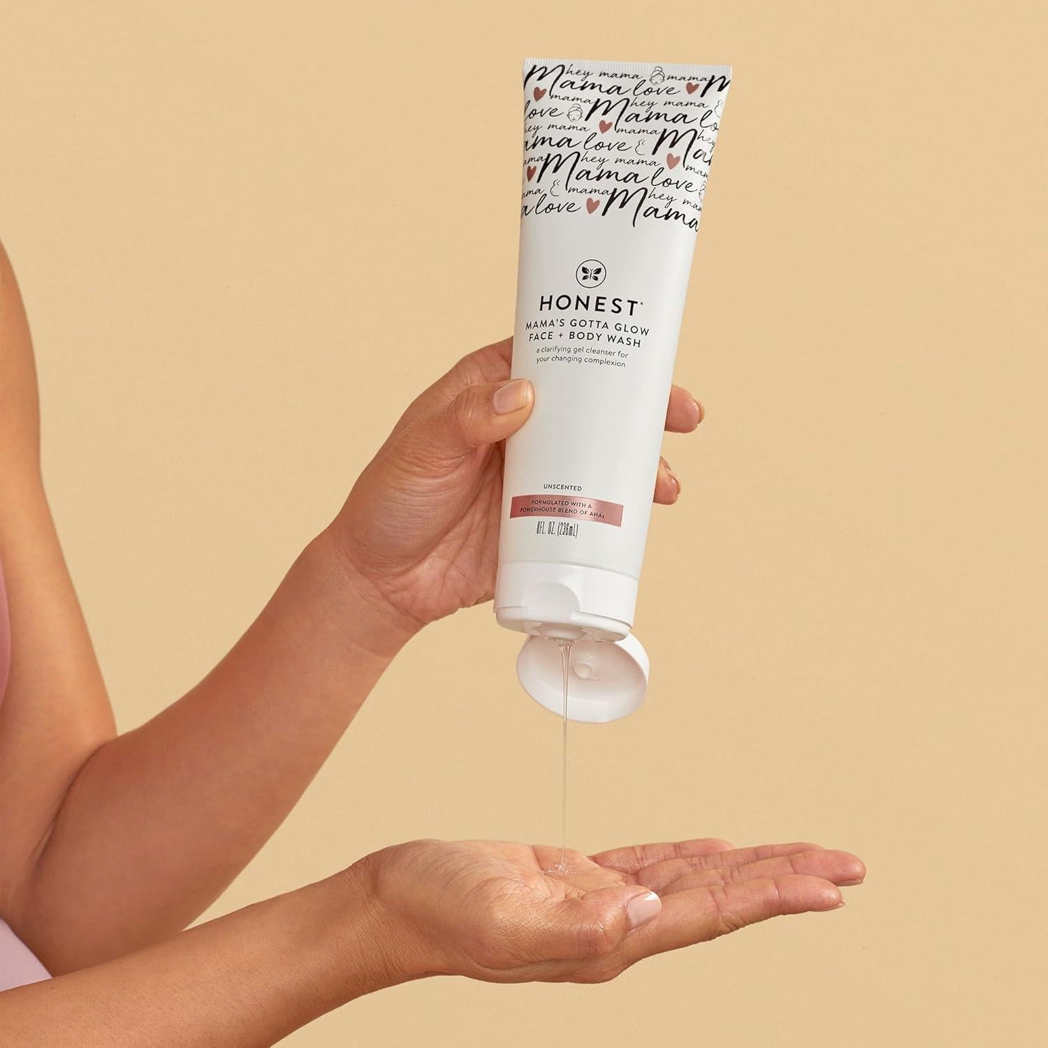 Gel Limpiador Facial y Corporal Gotta Glow Mama 236 ml AHA