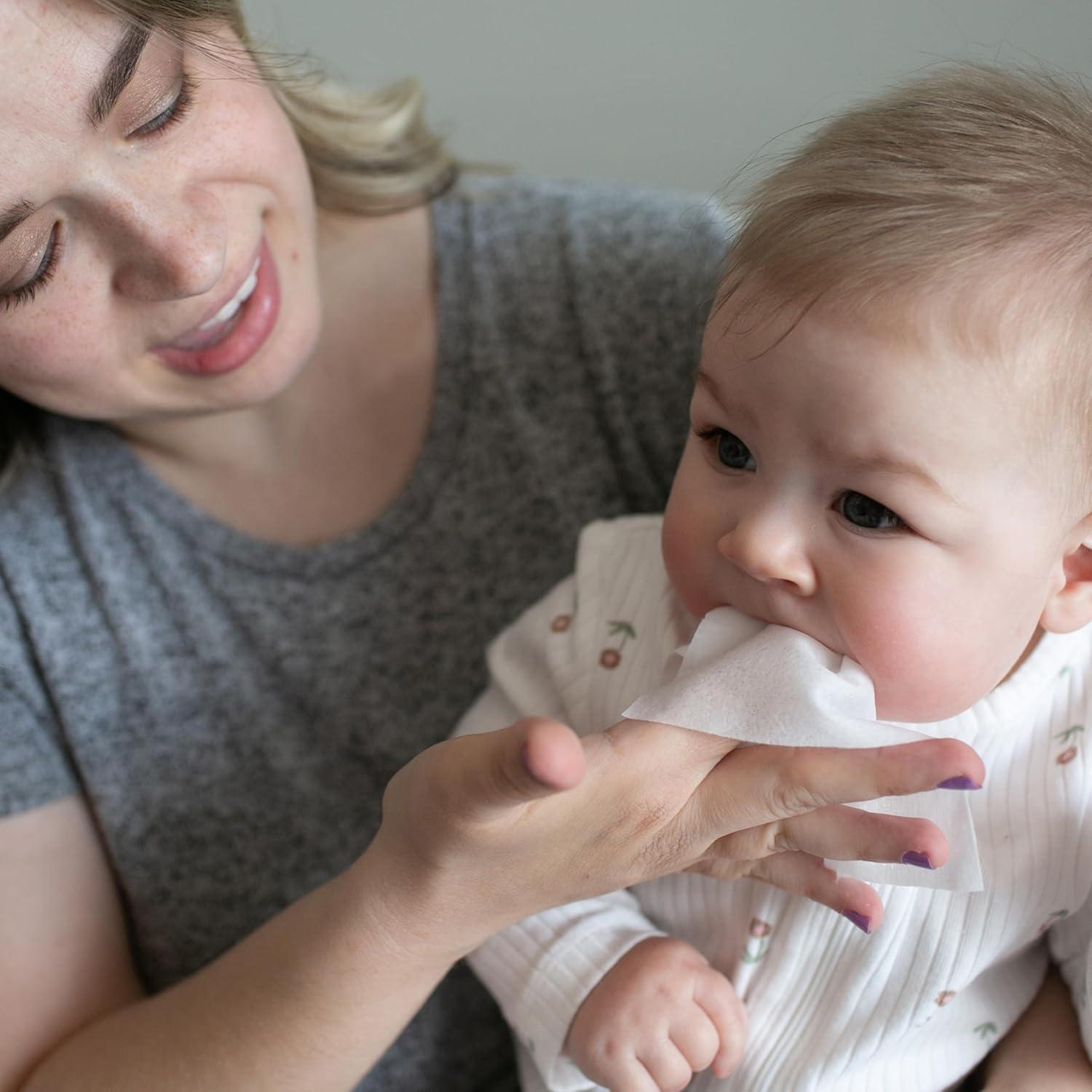 Toallitas Hipoalergénicas para Dientes Bebé Dr. Brown 30 Unidades