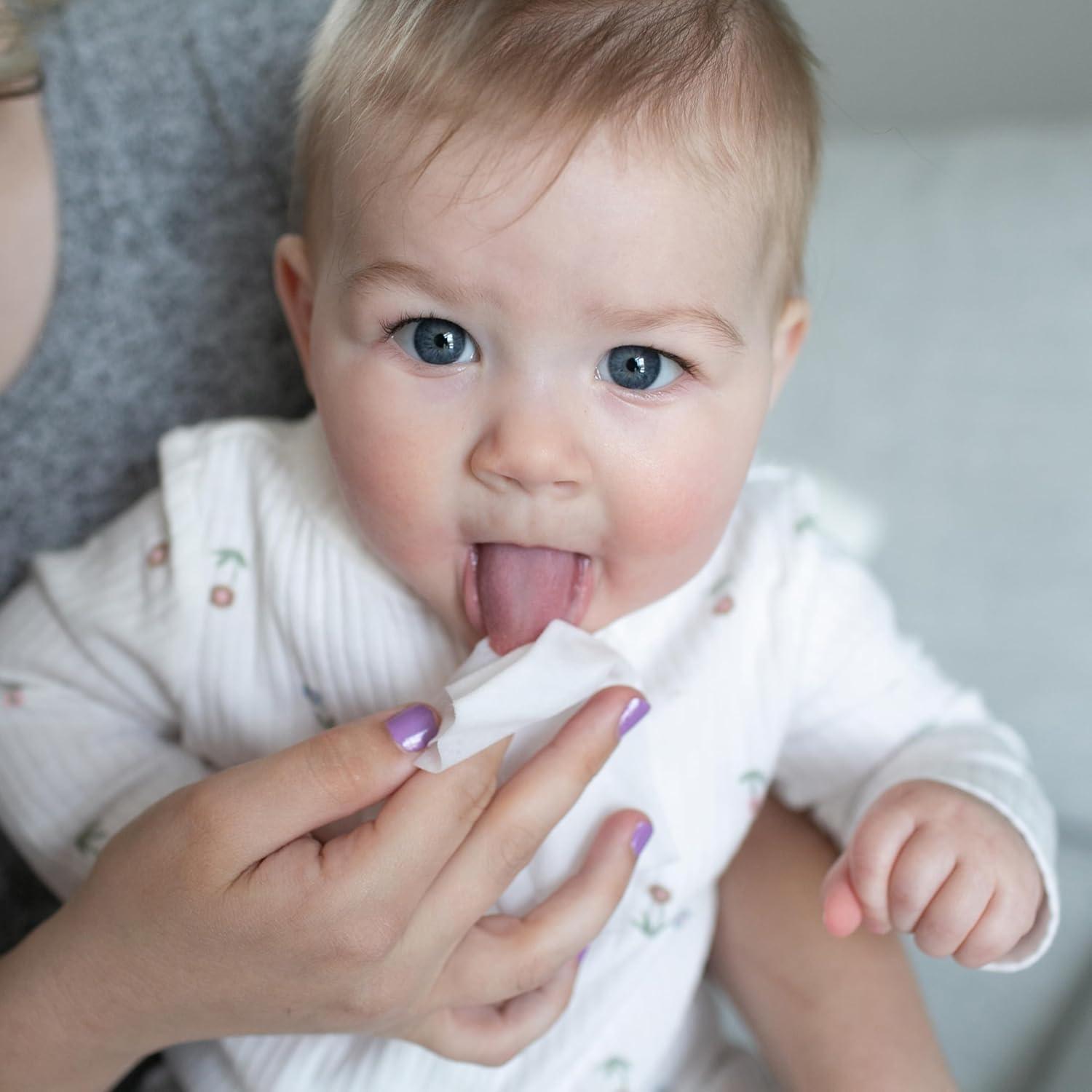 Toallitas Hipoalergénicas para Dientes Bebé Dr. Brown 30 Unidades