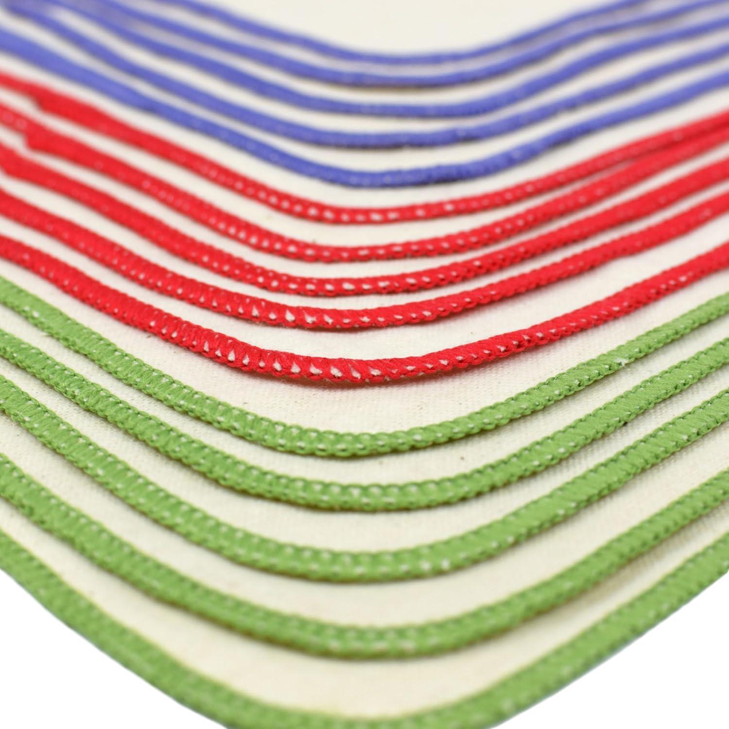 Toallitas de Tela OsoCozy 100% Algodón Natural 15 Unidades