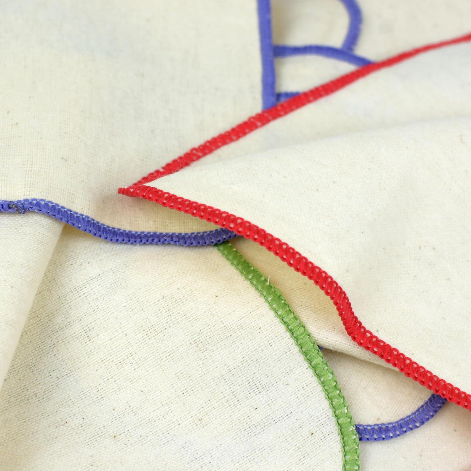 Toallitas de Tela OsoCozy 100% Algodón Natural 15 Unidades