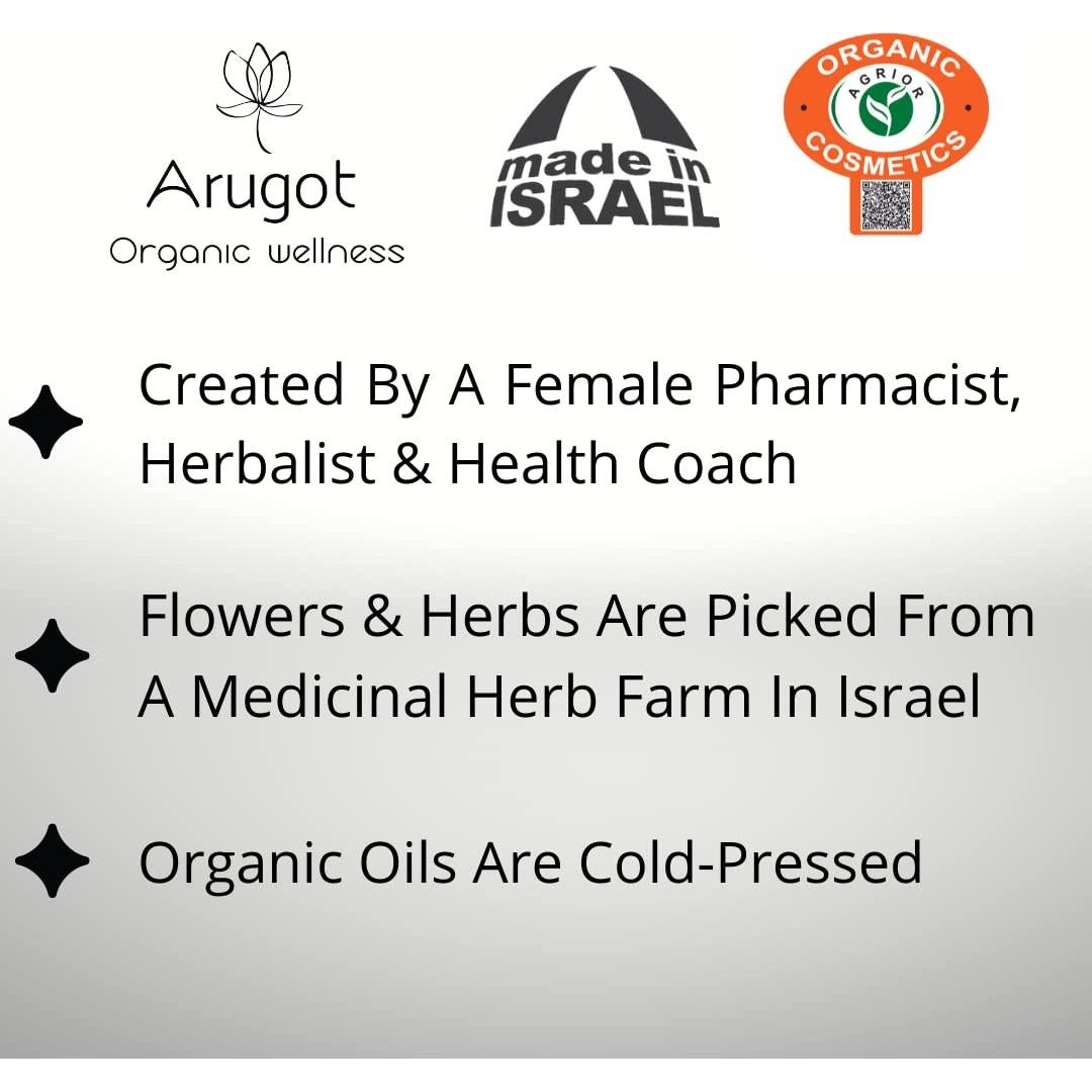 Jabón Orgánico de Caléndula y Manzanilla Arugot 500 ml