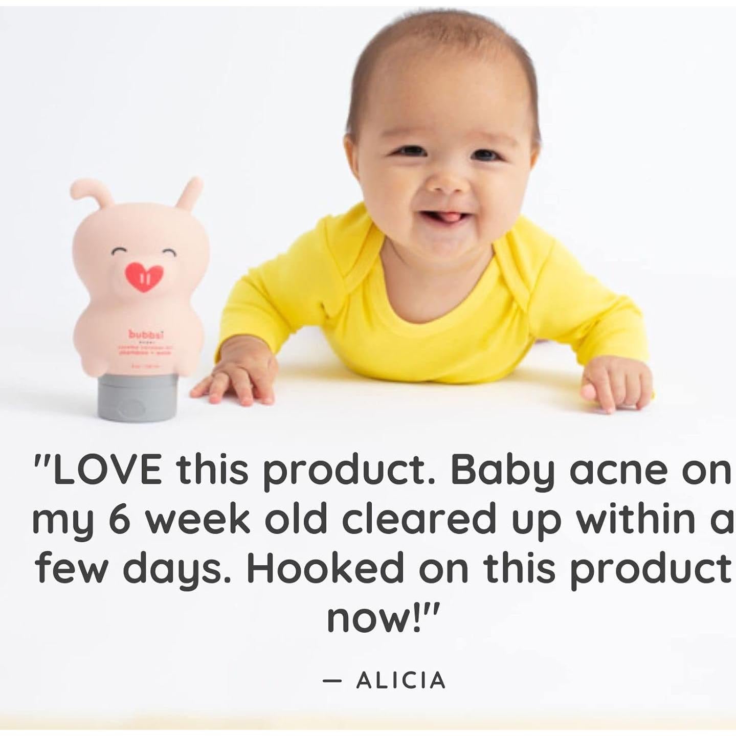 Champú y Lavado Bubbsi 236.6 ml Aceite de Coco Orgánico