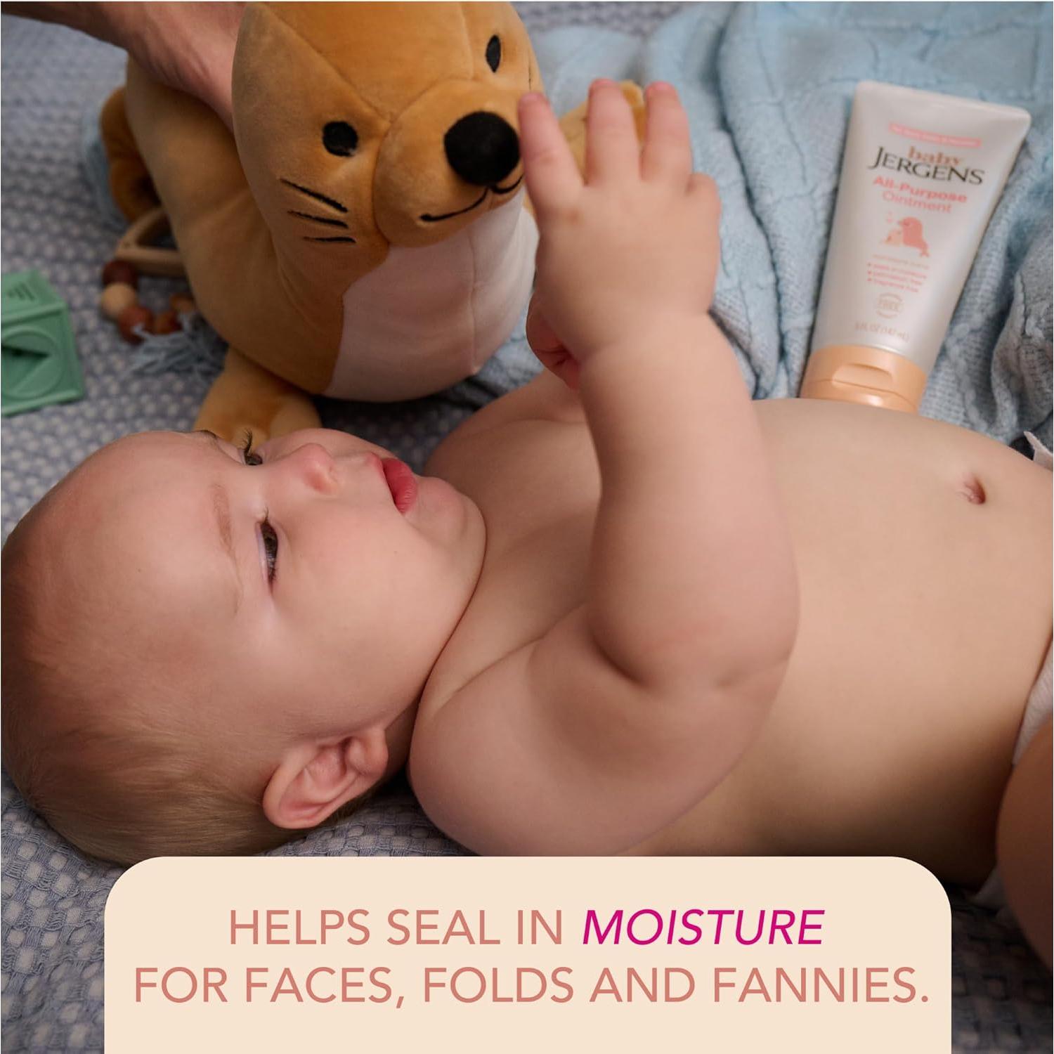 Ungüento para Bebés Jergens 142g - Hidratante Natural Sin Petrolato