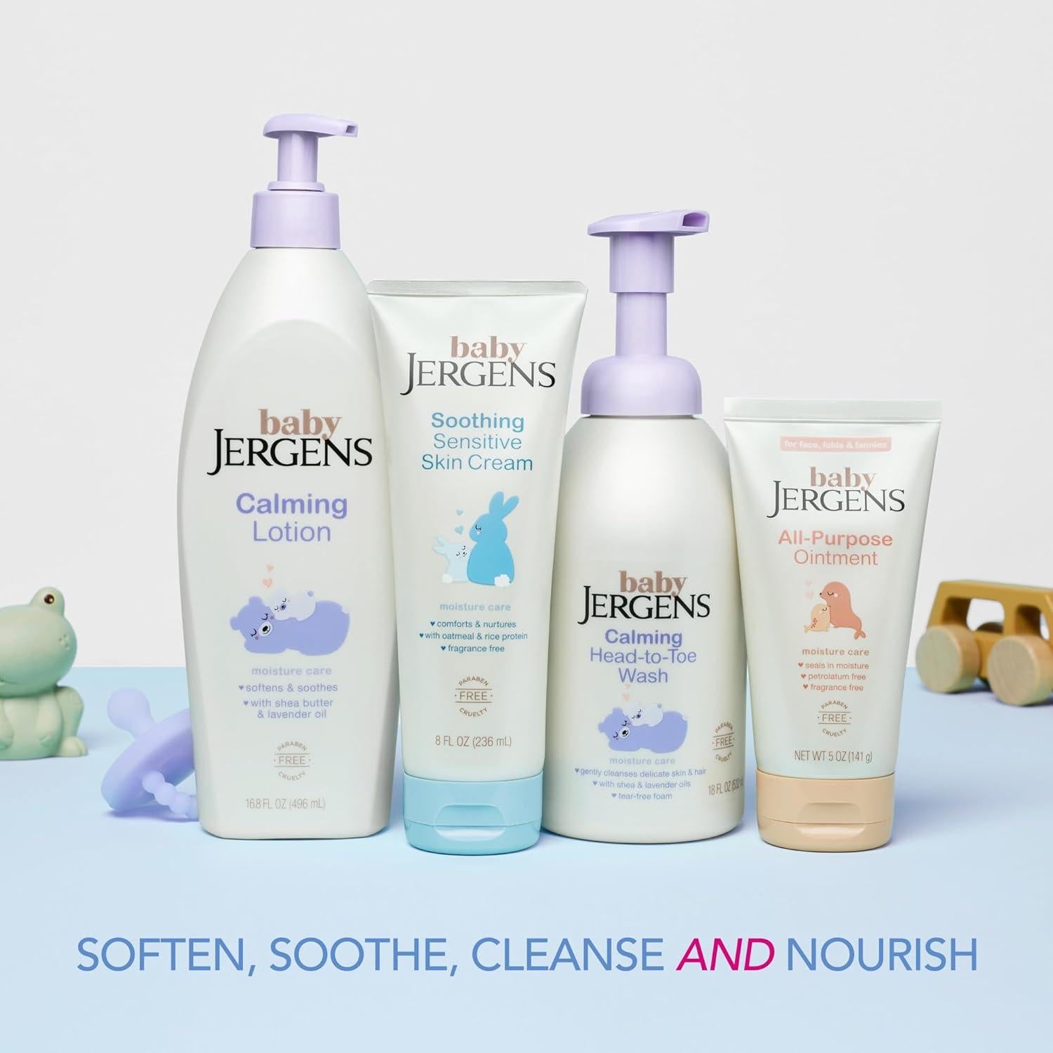 Ungüento para Bebés Jergens 142g - Hidratante Natural Sin Petrolato