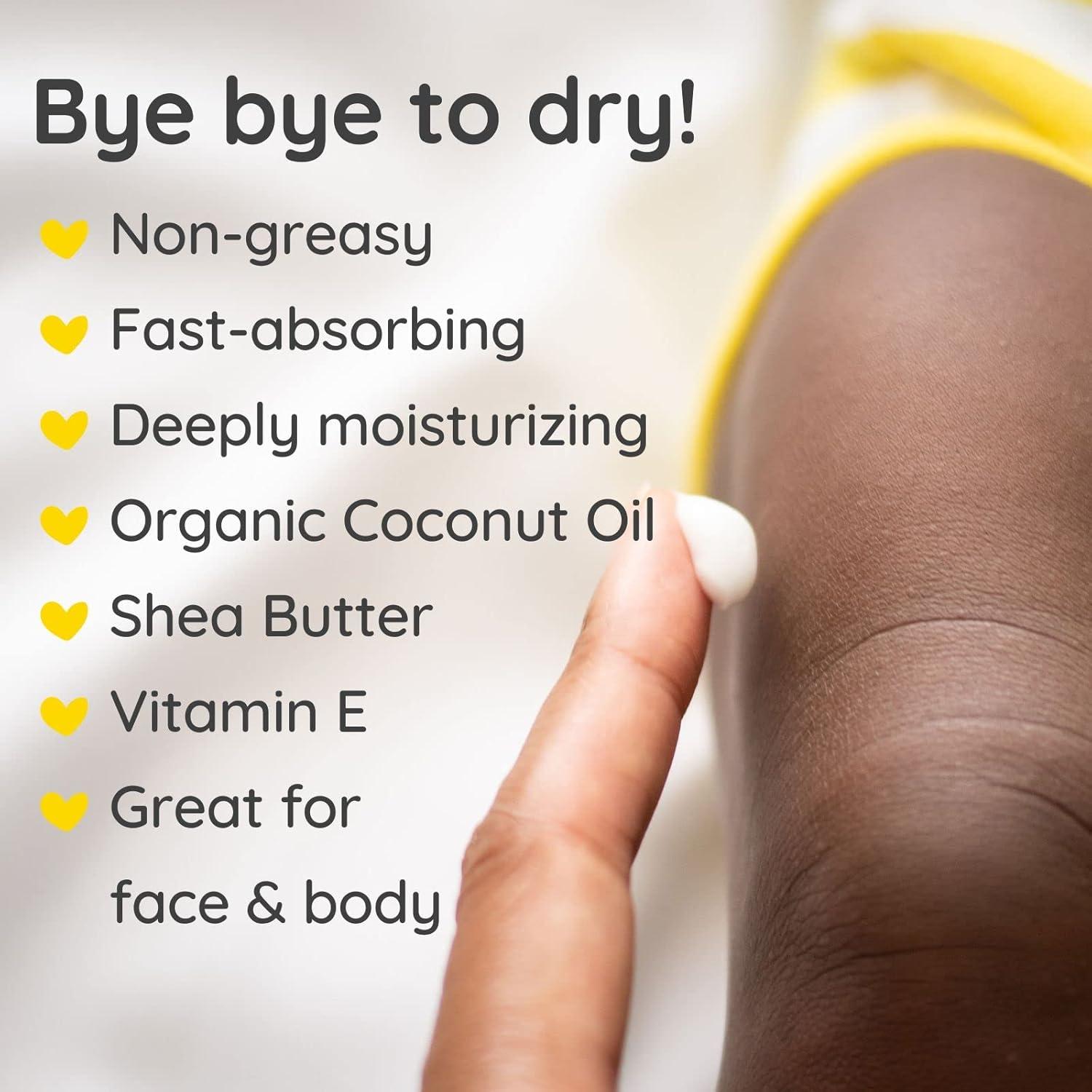 Loción Hidratante para Bebés Bubbsi 32 oz - Aceite de Coco Orgánico