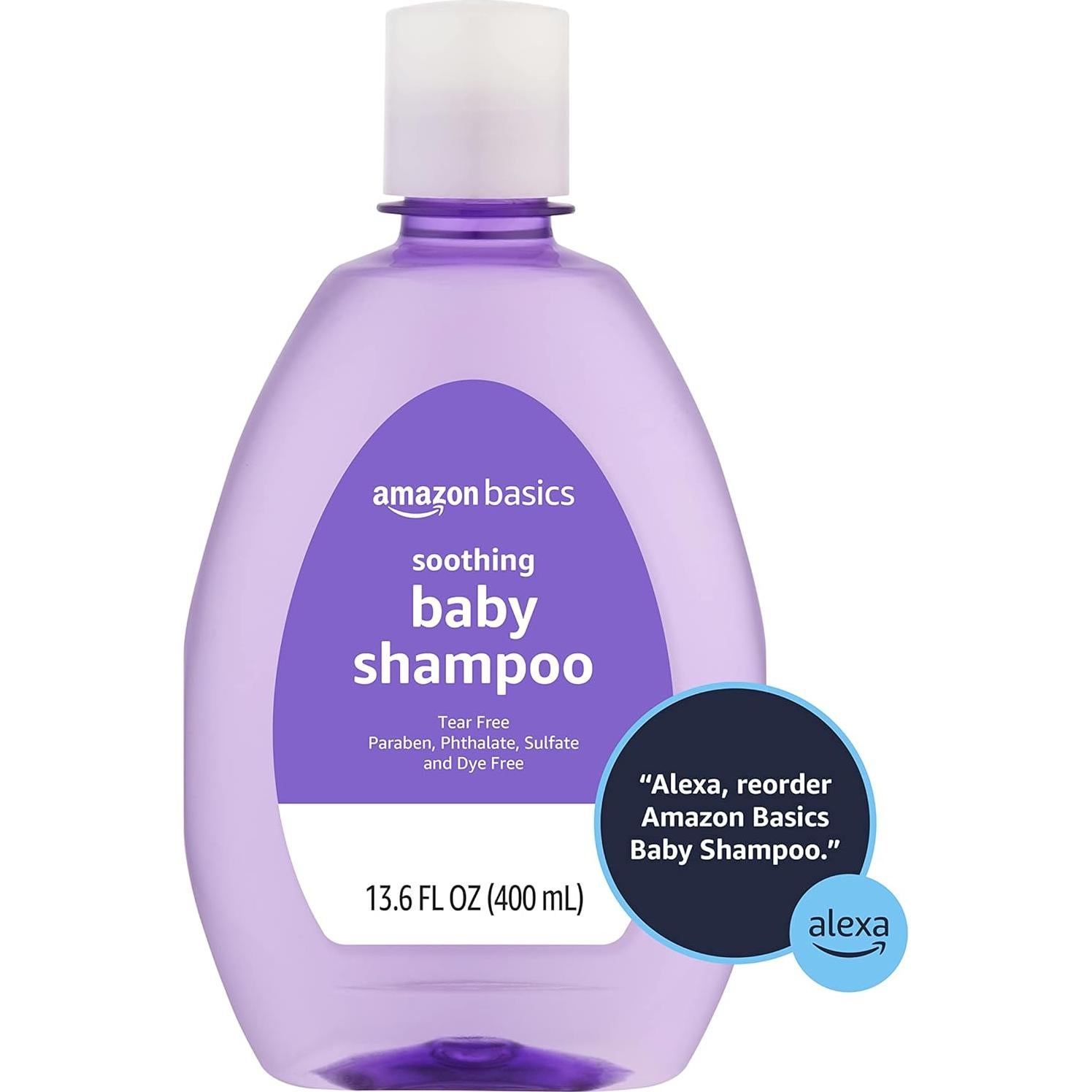 Champú Hipoalergénico para Bebés Amazon Basics 403.6 ml