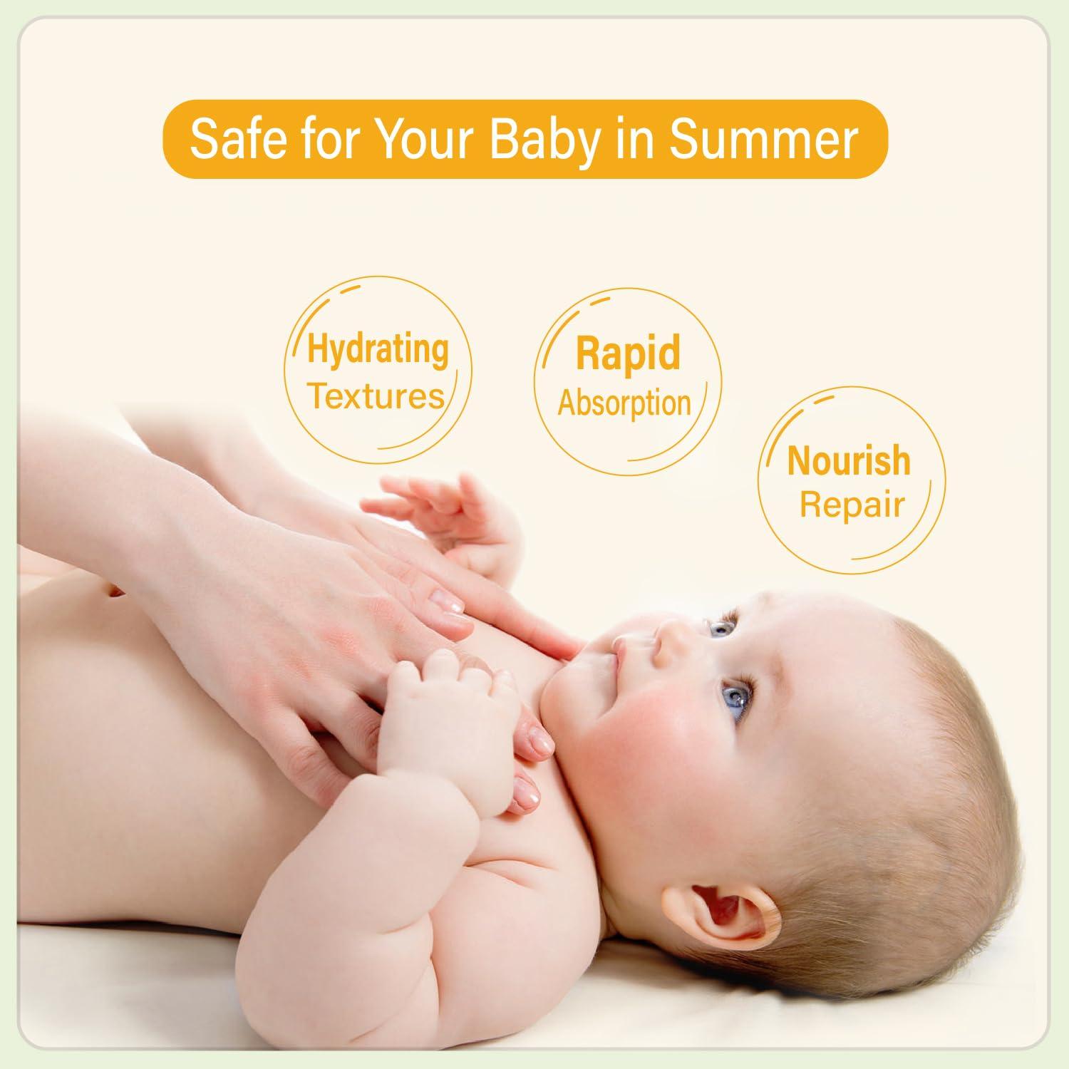 Crema para Bebés 100ml - Cuidado Erupciones por Calor y Sudor