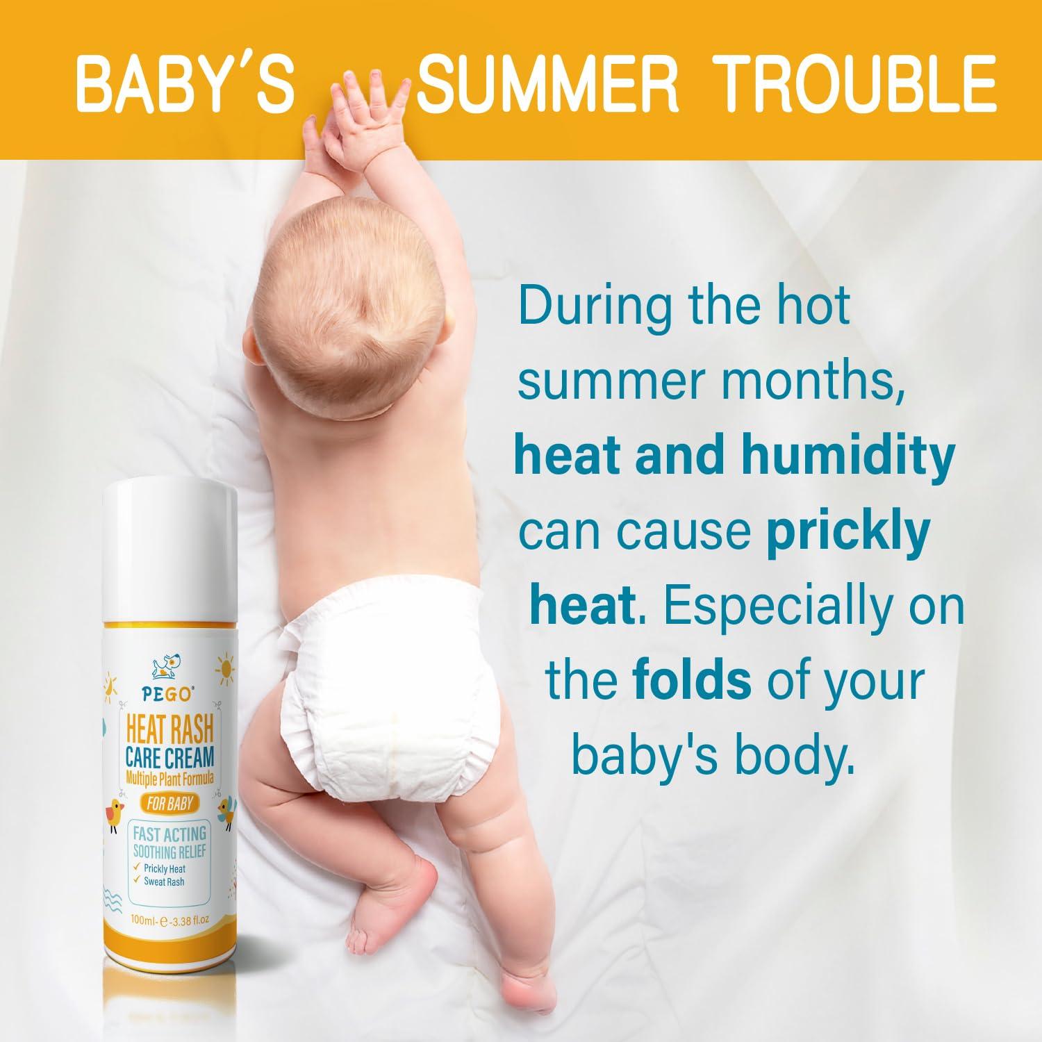 Crema para Bebés 100ml - Cuidado Erupciones por Calor y Sudor