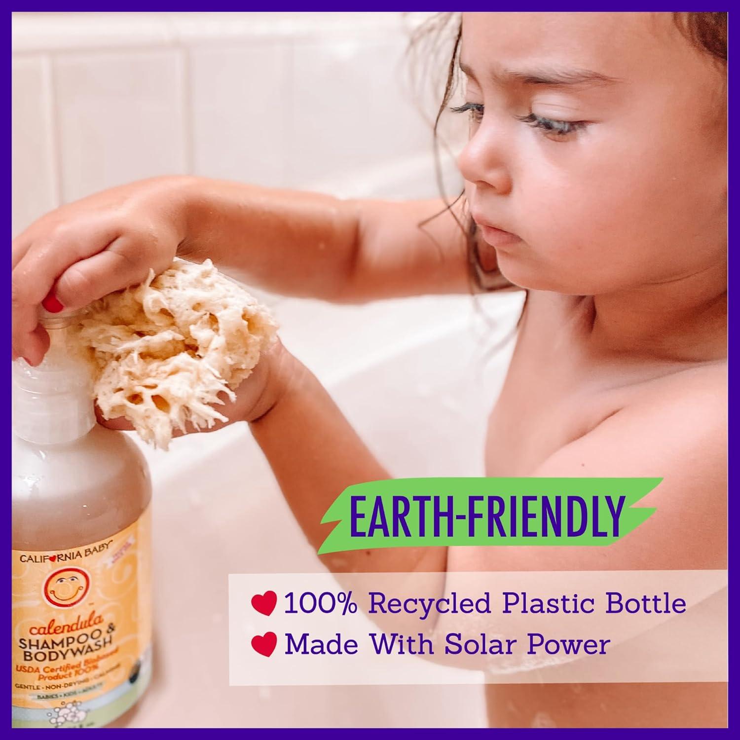 Champú y Gel de Baño California Kids Caléndula 100% Natural 537g