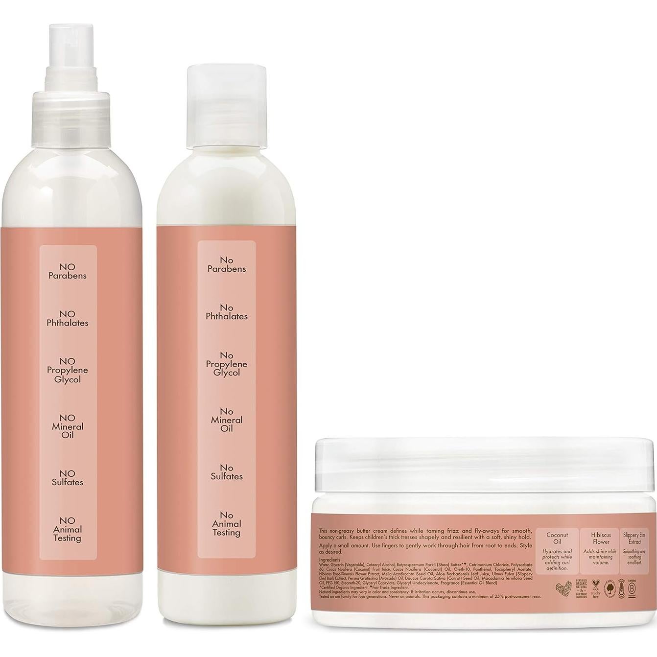 SheaMoisture Niños 2 en 1 Champú y Acondicionador Coco Hibisco 170g