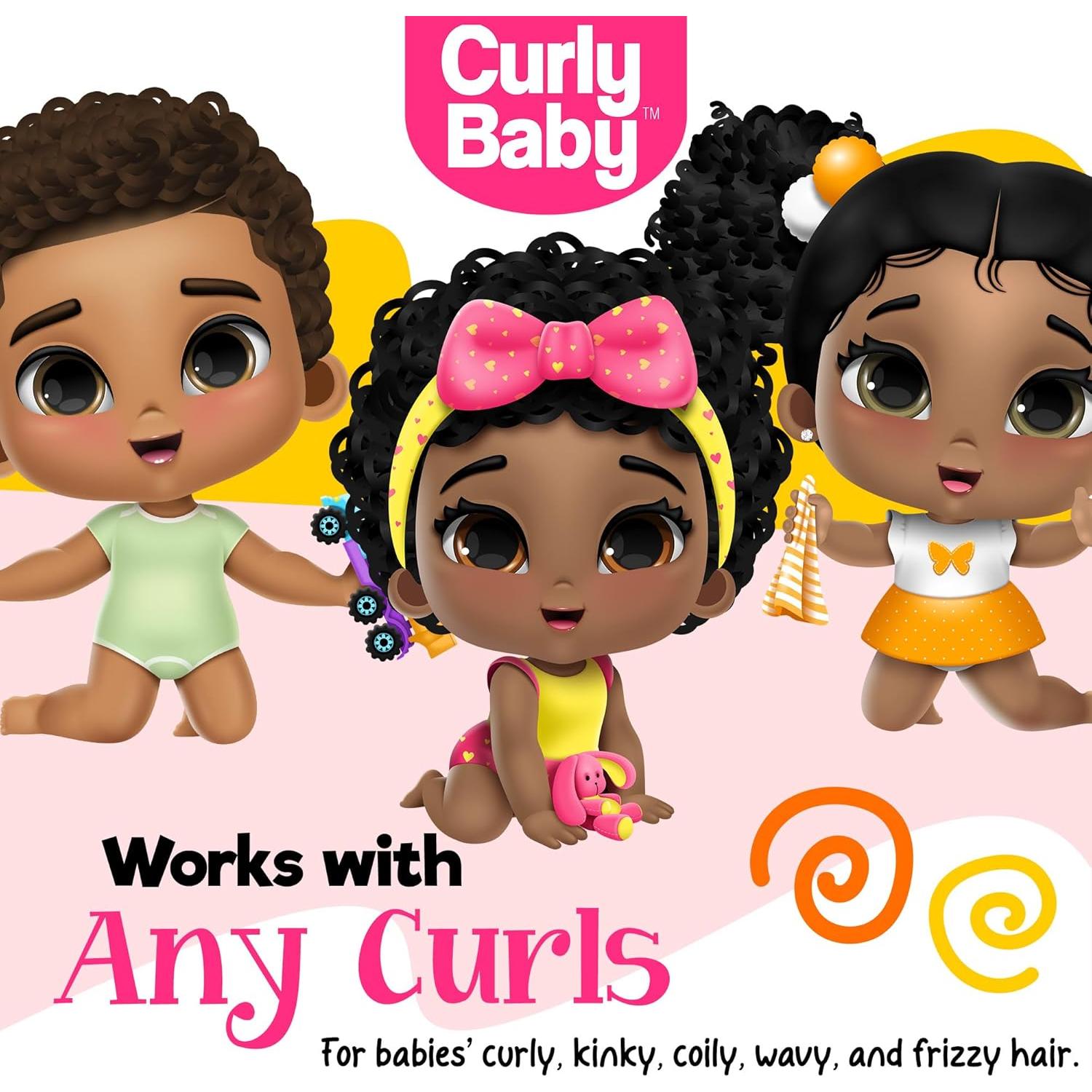 Champú Rizado CurlyBaby 290g - Sin Lagrimas, Hipoalergénico