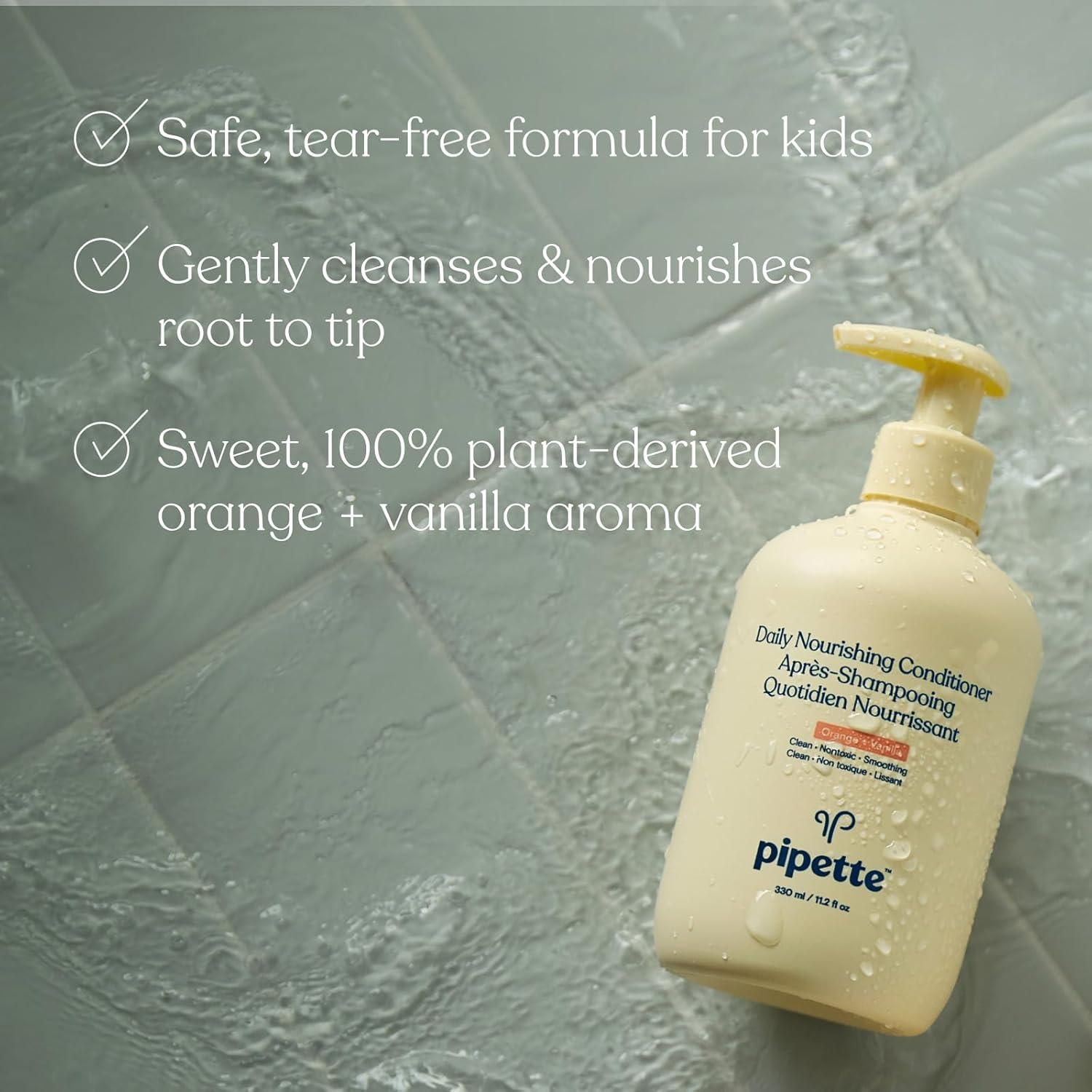 Dúo Champú y Acondicionador Nutritivo Pipette 414 ml